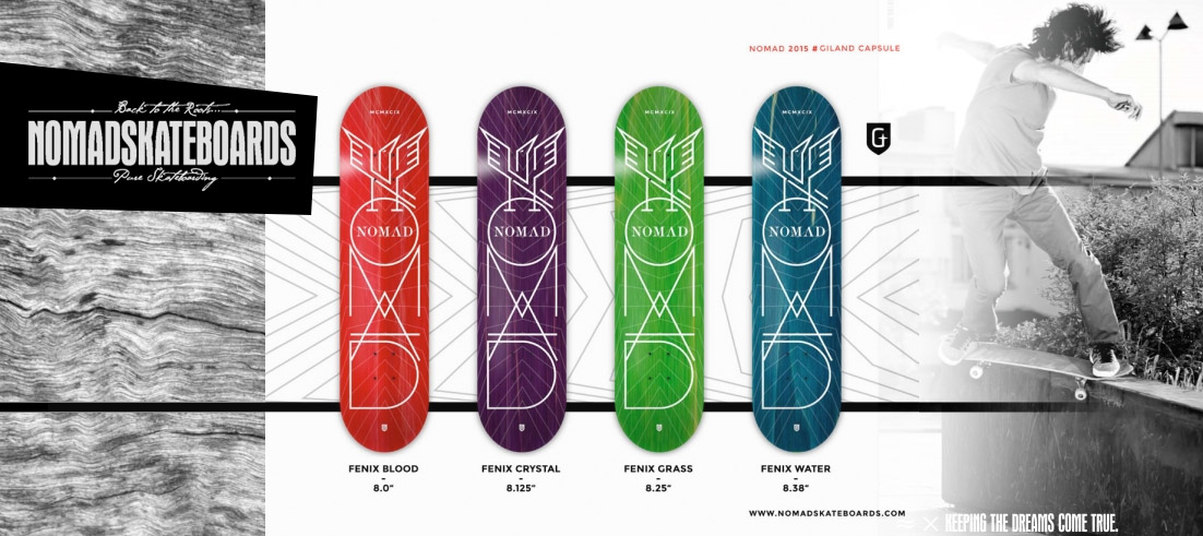 Nomad skateboards
